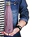 Y-Chen Double Walled Stainless Steel Vacuum Water Bottle, Portable Travel Sports Leak-Proof No Sweat Cola Shape Bottle,Keep Hot 12 Hours&Cold 24 Hours,17oz （500ml Purple-Pink