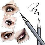 Eyeliner, Waterproof Liquid EyeLiner, Blackest Black, High-tech Ink Circulation System by HeyBeauty