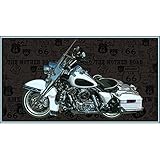 Blank Quilting Fabrics American Dream Motorcycles Panel 24 Inch