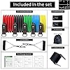FIT4ME-Resistance-Bands-Set-12-pcs-5-HEAVY-DUTY-Latex-Fitness-Tubes-150LB-Foam-Handles-Padded-Ankle-Straps-Door-Anchor-Exercise-Bands-for-Men-Women-Home-Workout-Home-Gym-Strength-Yoga-Pilates-Physio FIT 4 ME Resistance Bands Set 12 pcs 5 HEAVY DUTY Latex Fitness Tubes 150LB Foam Handles Padded Ankle Straps Door Anchor…