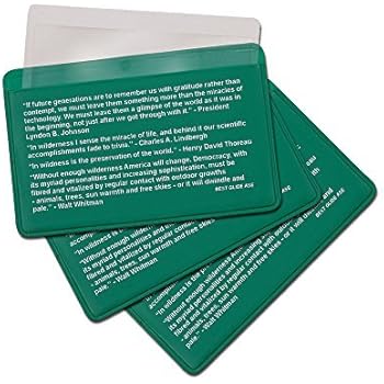 Best Glide ASE Credit Card Size Fresnel Lens Fire Starter and Magnifier Lenses 3 Packs of Green
