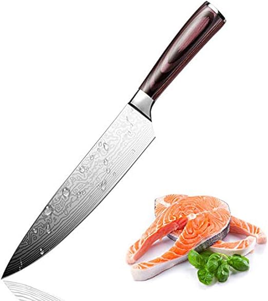 Amazon Com Chef S Knife Pro Kitchen Knife 8 Inch Chef Knife High Carbon Stainless Steel Ergonomic Handle Ultra Sharp Kitchen Dining