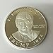 Donald Trump 2016 Silver Plated Presidential Liberty Replica Coin
