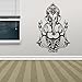 Vinyl Wall Decal Sticker Art Decor Bedroom Ganesh Elephant GOD OM Yoga Buddha Mandala Ganapati Wall Decal