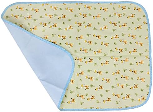 MyKazoe Waterproof Bassinet/Changing Table/Play Yard Pad (27.5" x 19.5") (Giraffe)