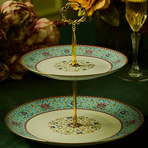 Ceramics Dinnerware Set, 50 Pieces Bone China Plates and Bowls Sets for