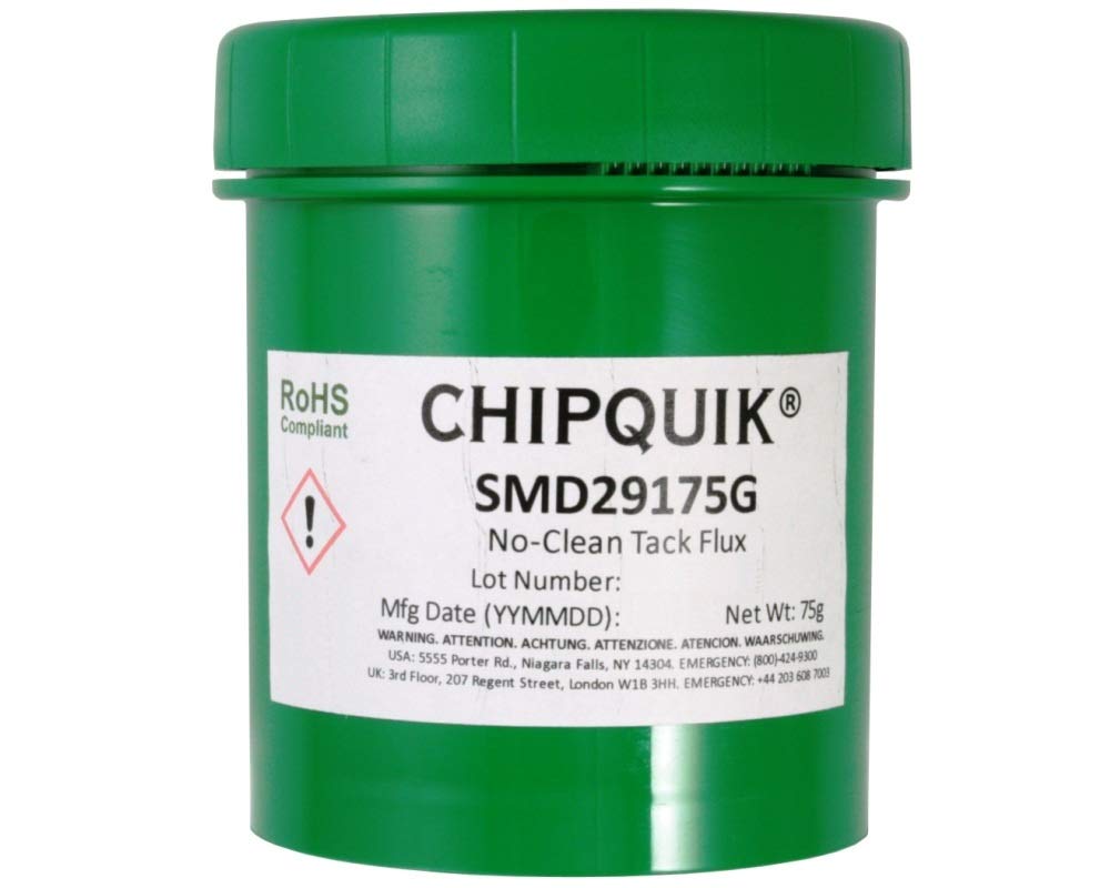 Tack Flux no-clean SMD291 in 75 gram Jar