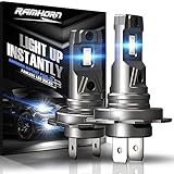 RAMHORN H7 LED Bulbs, 16000 LM 70W 6500K Xenon