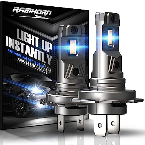 RAMHORN H7 LED Bulbs, 16000 LM 70W 6500K Xenon