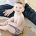 Bumkins DC Comics Reusable Swim Diaper, Superman Print, Medium