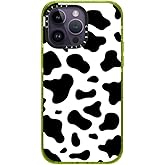 CASETiFY Impact iPhone 14 Pro Max Case [4X Military Grade Drop Tested / 8.2ft Drop Protection] - Cow Print - Kiwi