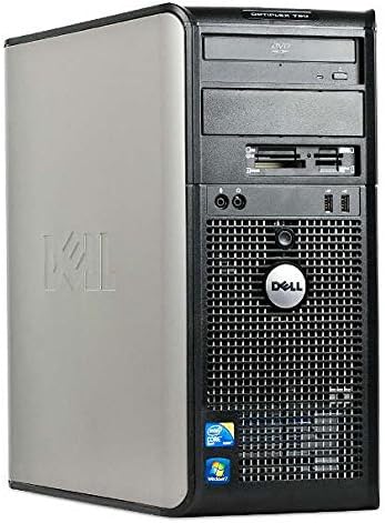 Dell Optiplex 780 Mini Tower Business Desktop Computer PC (Intel Dual-Core 3.06GHz Processor, 4GB DDR3 Memory, 160GB HDD, DVDRW, VGA, DisplayPort, Windows 7 Professional) (Renewed)