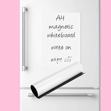 Calcomanías para Nevera Pizarra de Notas A4 planificador Blanco ...