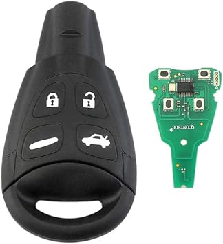 433MHz Keyless Entry Remote for SAAB 9 