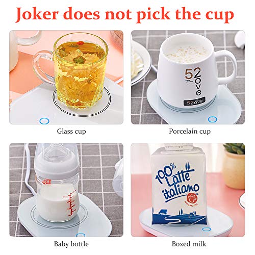 YEVIOR Coffee Cup Warmer for Desk with Touch Screen Switch,Coffee Mug Warmer for Office Home Use,Cup Warmer Plate for Coffee, Milk, Tea, Water