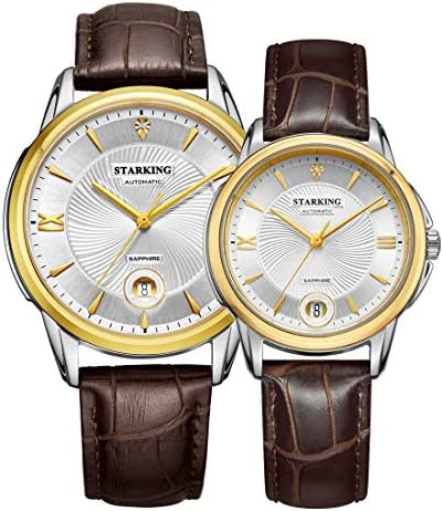 Watch Automatic Couple Watch AM0196 Leather Watch Men Casual Style Fashion Waterproof Watches Scratch Proof Male