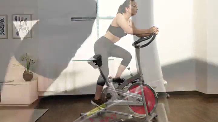 Sunny-Health-Fitness-Indoor-Exercise-Stationary-Bike-with-Digital-Monitor-22-LB-Chromed-Flywheel