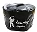 Amazingli Golf Impact Power Smash Bag Hitting Bag Swing Training Aids Waterproof Durable (Black)