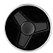 Metal Fidget Spinner Toy Prime - Quiet Tri Figit Spinner - Quality R188 High Speed Bearings – Cool Fidget Spinner Prime - Stress Relief ADHD Fidget Toys - Black Nomad Pro Q1 Hand Spinner