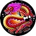 Ortofon SM-13 Chinese Dragon Slipmats, Pair