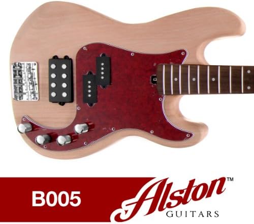 Alston Guitars - DIY Electric Bass Guitar Kit | Bolt-On | Solid Mahogany Body &amp; Neck
