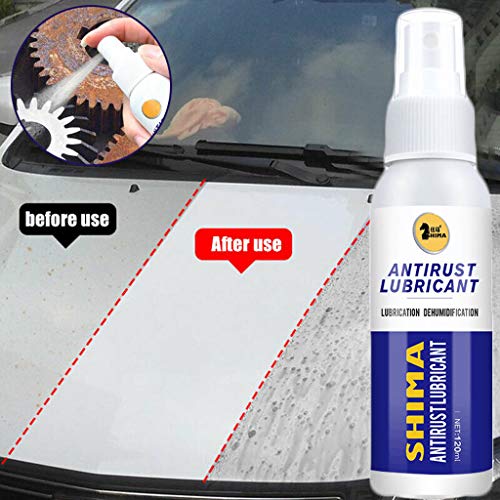 MIS1950s Metal Surface Clean Anti-Rust Lubricant Chrome Paint Car Maintenance Iron Powder (Multicolor)