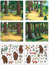Paper Projects The Gruffalo Sticker Pack Bundle Blue 29.7x21cm view 4