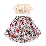 Kids Little Girl Clothes Baby Cute Outfit Girl