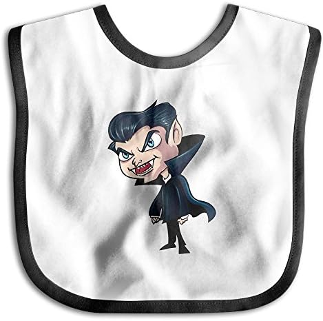 Cotton Bibs Vampire Man Cartoon Infant Kids Adjustable Boy's Girl's Baby Pinafore Pinny Baby-unisex