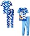Disney Little Boys' Frozen Olaf So Hot I'M Cool 4 Piece Pajama Set, Multi