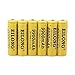 6PCS 18650 3.7V 9900mAh Battery Rechargeable Li-ion Batteries with Battery Charger