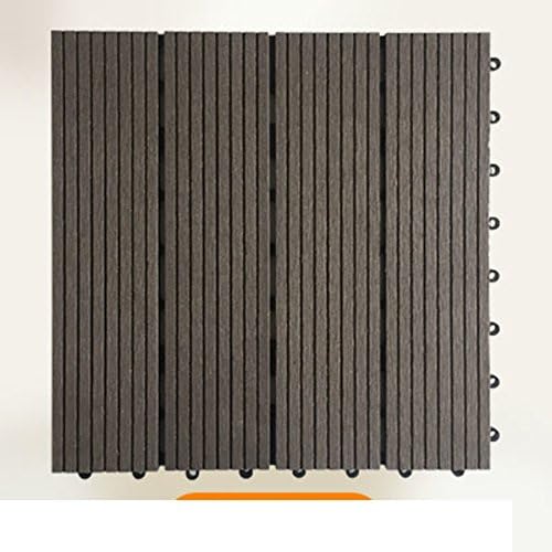 Diy wood flooring/outdoor,terrace,garden,wood flooring/balcony plastic wood flooring/diy wood flooring-C 30x30cm(12x12inch)