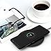 UGpine Wireless Charger Ultra Slim Qi Wireless Charging Pad Fast Charge for Samsung Galaxy Note 8 S8 S8 Plus S7 S7 Edge Note 5 S6 Edge Plus and Standard Charge for Apple iPhone X/8/8 Plus