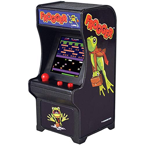 Super Impulse Frogger Miniature Arcade Game Cabinet - Sound & Plays Like Original Ages 8+