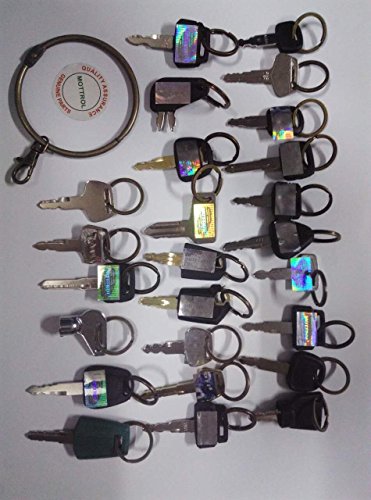 27 PCS HEAVY CONSTRUCTION MACHINERY KEY SET, EXCAVATOR KEY SET , AFTERMARKET REPLACEMENT PARTS - Thumbnail 2