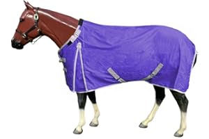 Rugged Ride 1200D High Gusset Waterproof Rain Sheet with Adj. Neck