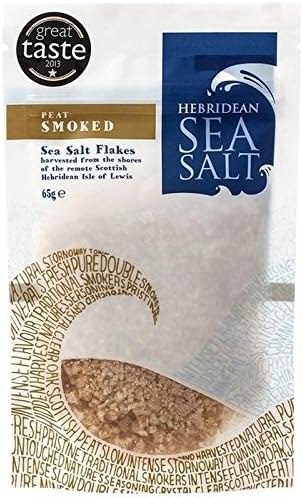 Hebridean Sea Salt Peat Smoked 65g - Pack of 2