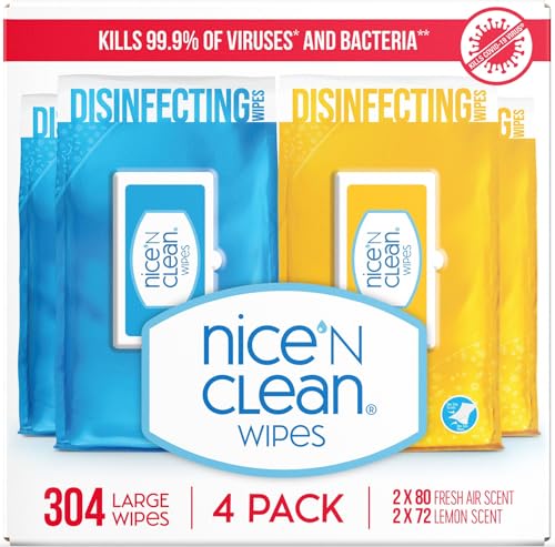 Nice 'N Clean Disinfecting Surface Wipes 304ct | Cleans & Disinfects ...