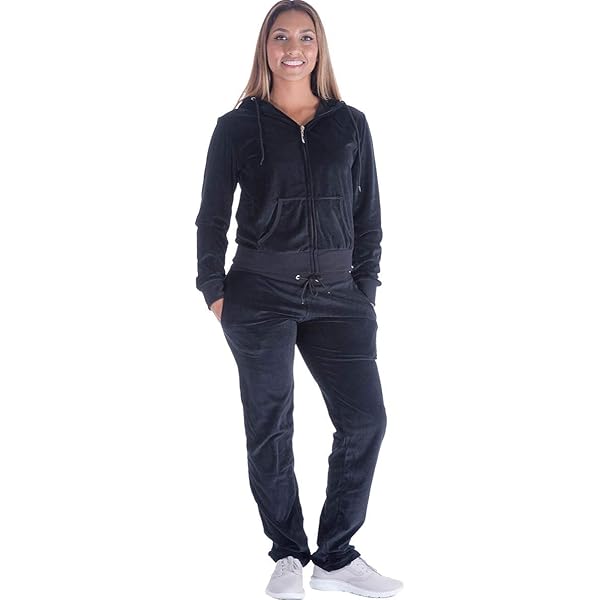 Amazon.com: LeeHanTon Jogging Sweat Suits for Women 2 Piece