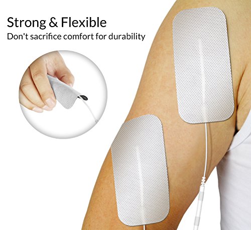 2 DONECO+Electrodes+Rectangular+20+Pack+Electrode