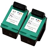 Sophia Global Remanufactured Ink Cartridge Replacement for HP 97 (2 Color)
