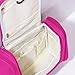 Hanging Toiletry Bag Travel Cosmetic Kit - Large Essentials Organizer - Sturdy Hook Makeup bag - Heavy Duty Waterproof for Men and Womens (Rose Pink)