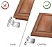 Berlin Modisch Overlay Cabinet Hinge 25 Pair (50 Units) Self-Closing Decorative, Face Mount, for Variable Overlay Kitchen Cabinet Doors Satin Nickel Finish, with Sound Dampening Door Bumpers