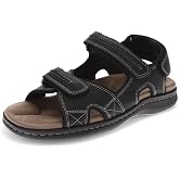 DOCKERS Mens Newpage Outdoor Sport Sandals with Memory Foam