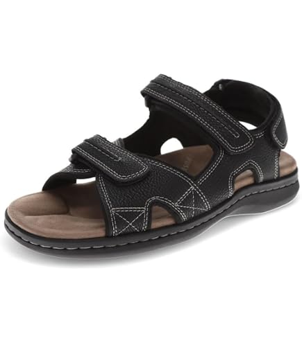 Amazon.com | Nunn Bush Huck Sport River Sandal Tan Multi 8 W  display picture 2