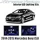 XtremeVision Mercedes Benz CLA 2014-2015 (13 Pieces) Red Premium Interior LED Kit Package + Installation Tool