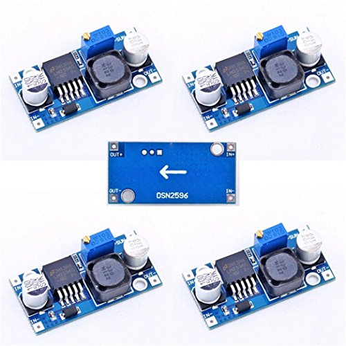 Aurorax New 10X Re DC-DC 3A Buck Converter Adjustable Step-Down Power Supply Module LM2596S