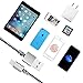 Atizzy Phone Charger High Speed Data Sync Transfer & Charging Nylon Braided USB Cable 2 Pack 6 FT with Dual USB Wall Charger Compatible with Phone X/8/8 Plus/7/7 Plus/6/6 Plus/6s/6s Plus/5/5s/5c/SE