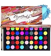 EYESEEK Colorful Eye Makeup Palettes Sets with Brushes, Bright 45 Shades Blendable Eyeshadow Eyes...