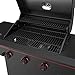 Megamaster 720-0804 Propane Gas Grill, Black